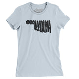 Oklahoma State Shape Text Women's T-Shirt-Allegiant Goods Co. Vintage Sports Apparel