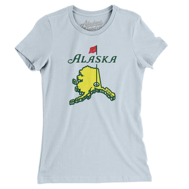 Alaska Golf Women's T-Shirt-Allegiant Goods Co. Vintage Sports Apparel