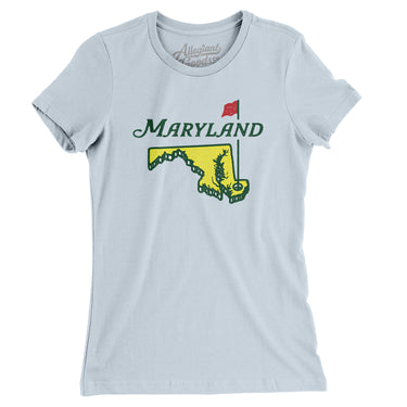 Maryland Golf Women's T-Shirt-Allegiant Goods Co. Vintage Sports Apparel