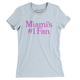Miami's Number 1 Fan Women's T-Shirt-Allegiant Goods Co. Vintage Sports Apparel