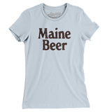 Maine Beer Women's T-Shirt-Light Blue-Allegiant Goods Co. Vintage Sports Apparel