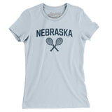 Nebraska Tennis in Light Blue Color