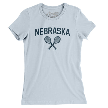 Nebraska Tennis in Light Blue Color