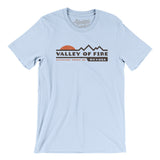 Valley Of Fire Sunset Men/Unisex T-Shirt-Light Blue-Allegiant Goods Co. Vintage Sports Apparel