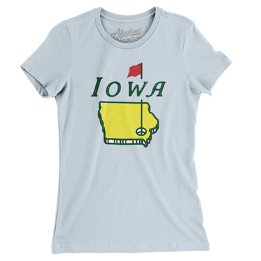 Iowa Golf Women's T-Shirt-Allegiant Goods Co. Vintage Sports Apparel
