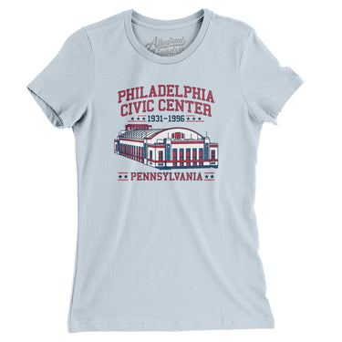 Philadelphia Civic Center Women's T-Shirt-Allegiant Goods Co. Vintage Sports Apparel