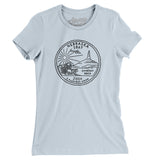 Nebraska State Quarter Women's T-Shirt-Allegiant Goods Co. Vintage Sports Apparel