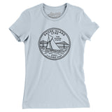 Rhode Island State Quarter Women's T-Shirt-Allegiant Goods Co. Vintage Sports Apparel