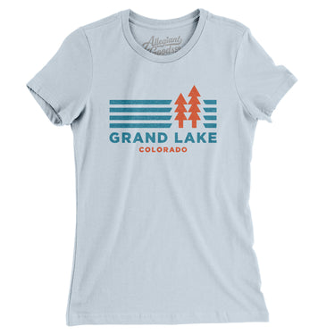 Grand Lake, Colorado in Light Blue Color
