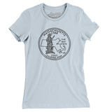 Massachusetts State Quarter Women's T-Shirt-Allegiant Goods Co. Vintage Sports Apparel