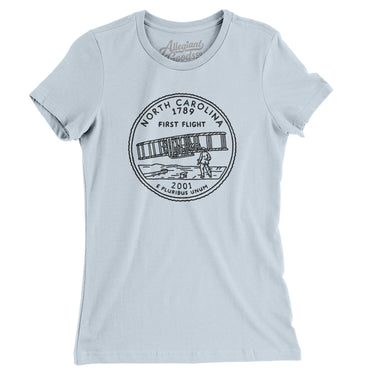 North Carolina State Quarter Women's T-Shirt-Allegiant Goods Co. Vintage Sports Apparel