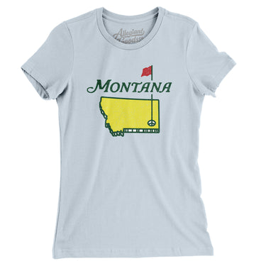 Montana Golf Women's T-Shirt-Allegiant Goods Co. Vintage Sports Apparel