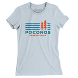 Poconos Pennsylvania in Light Blue Color