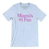 Miami's Number 1 Fan Men/Unisex T-Shirt-Allegiant Goods Co. Vintage Sports Apparel