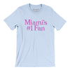 Miami's Number 1 Fan Men/Unisex T-Shirt-Light Blue-Allegiant Goods Co. Vintage Sports Apparel