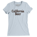 California Beer Women's T-Shirt-Light Blue-Allegiant Goods Co. Vintage Sports Apparel