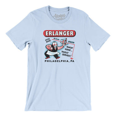 Erlanger Deluxe Beer Philadelphia in Light Blue Color