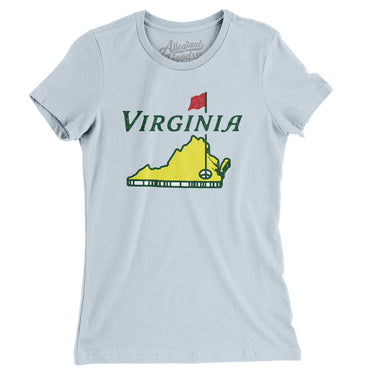 Virginia Golf Women's T-Shirt-Allegiant Goods Co. Vintage Sports Apparel