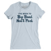 I've Been To Big Bend National Park Women's T-Shirt-Light Blue-Allegiant Goods Co. Vintage Sports Apparel