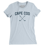 Cape Cod Golf Women's T-Shirt-Light Blue-Allegiant Goods Co. Vintage Sports Apparel