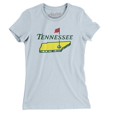 Tennessee Golf Women's T-Shirt-Allegiant Goods Co. Vintage Sports Apparel