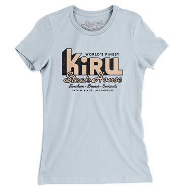 Kiru Steak House Los Angeles in Light Blue Color