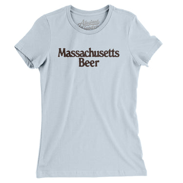 Massachusetts Beer Women's T-Shirt-Allegiant Goods Co. Vintage Sports Apparel