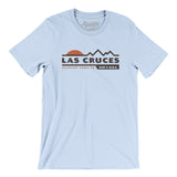 Las Cruces Mountain Sunset Men/Unisex T-Shirt-Light Blue-Allegiant Goods Co. Vintage Sports Apparel