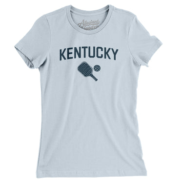 Kentucky Pickleball Women's T-Shirt-Light Blue-Allegiant Goods Co. Vintage Sports Apparel