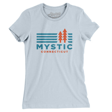 Mystic Connecticut in Light Blue Color