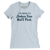 I've Been To Joshua Tree National Park Women's T-Shirt-Light Blue-Allegiant Goods Co. Vintage Sports Apparel