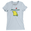 Missouri Golf Women's T-Shirt-Light Blue-Allegiant Goods Co. Vintage Sports Apparel