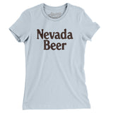 Nevada Beer Women's T-Shirt-Light Blue-Allegiant Goods Co. Vintage Sports Apparel