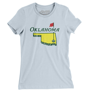 Oklahoma Golf Women's T-Shirt-Allegiant Goods Co. Vintage Sports Apparel