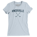 Knoxville Golf Women's T-Shirt-Light Blue-Allegiant Goods Co. Vintage Sports Apparel