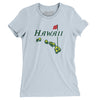 Hawaii Golf Women's T-Shirt-Light Blue-Allegiant Goods Co. Vintage Sports Apparel