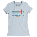 Heber City Utah in Light Blue Color