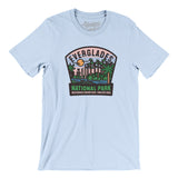Everglades National Park Badge Men/Unisex T-Shirt-Light Blue-Allegiant Goods Co. Vintage Sports Apparel