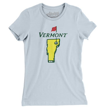 Vermont Golf Women's T-Shirt-Allegiant Goods Co. Vintage Sports Apparel