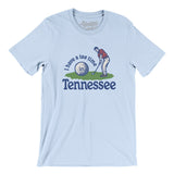 I Have A Tee Time In Tennessee Men/Unisex T-Shirt-Light Blue-Allegiant Goods Co. Vintage Sports Apparel