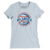 Brooklyn Atlantics Women's T-Shirt-Light Blue-Allegiant Goods Co. Vintage Sports Apparel