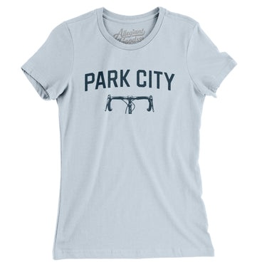 Park City Cycling Women's T-Shirt-Light Blue-Allegiant Goods Co. Vintage Sports Apparel
