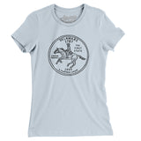 Delaware State Quarter Women's T-Shirt-Allegiant Goods Co. Vintage Sports Apparel