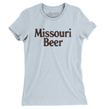 Missouri Beer Women's T-Shirt-Light Blue-Allegiant Goods Co. Vintage Sports Apparel