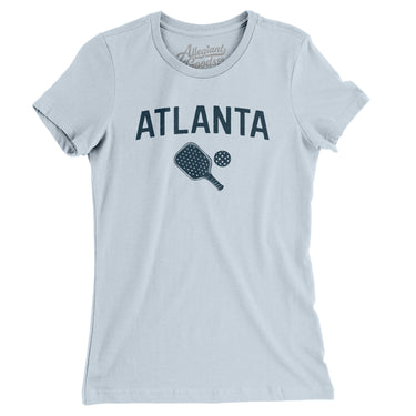 Atlanta Pickleball Women's T-Shirt-Light Blue-Allegiant Goods Co. Vintage Sports Apparel
