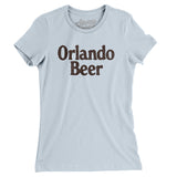 Orlando Beer Women's T-Shirt-Light Blue-Allegiant Goods Co. Vintage Sports Apparel