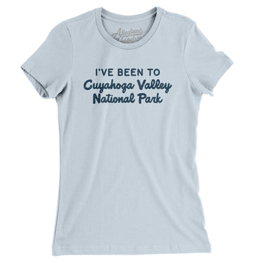 I've Been To Cuyahoga Valley National Park Women's T-Shirt-Allegiant Goods Co. Vintage Sports Apparel