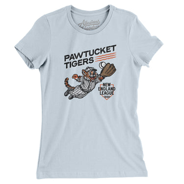 Pawtucket Tigers Women's T-Shirt-Allegiant Goods Co. Vintage Sports Apparel
