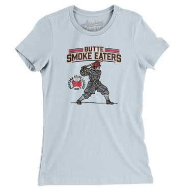Butte Smoke Eaters Women's T-Shirt-Allegiant Goods Co. Vintage Sports Apparel