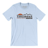Terlingua Mountain Sunset Men/Unisex T-Shirt-Light Blue-Allegiant Goods Co. Vintage Sports Apparel